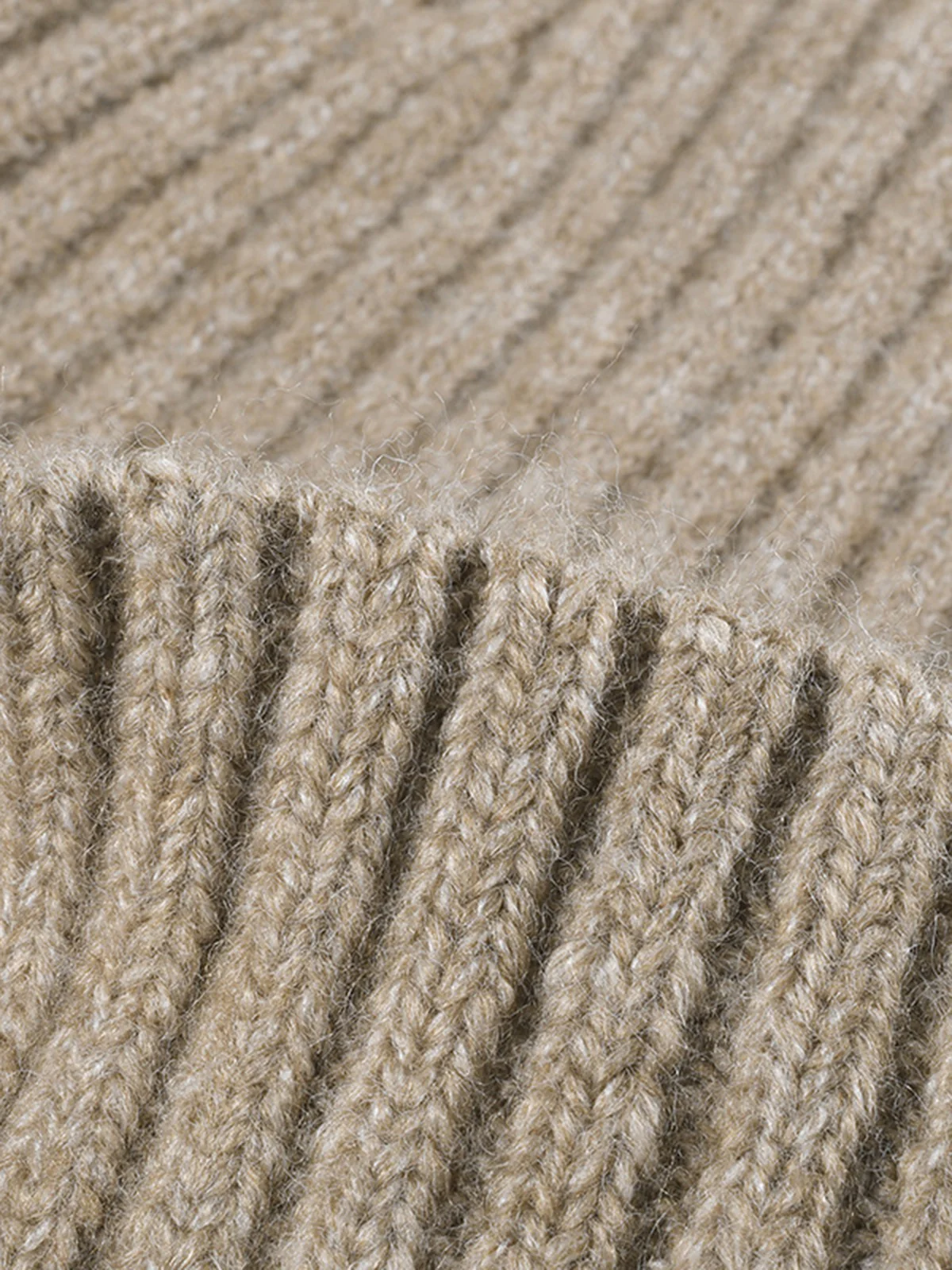 Wool-Blend Ribbed Soft Hat - Image 3