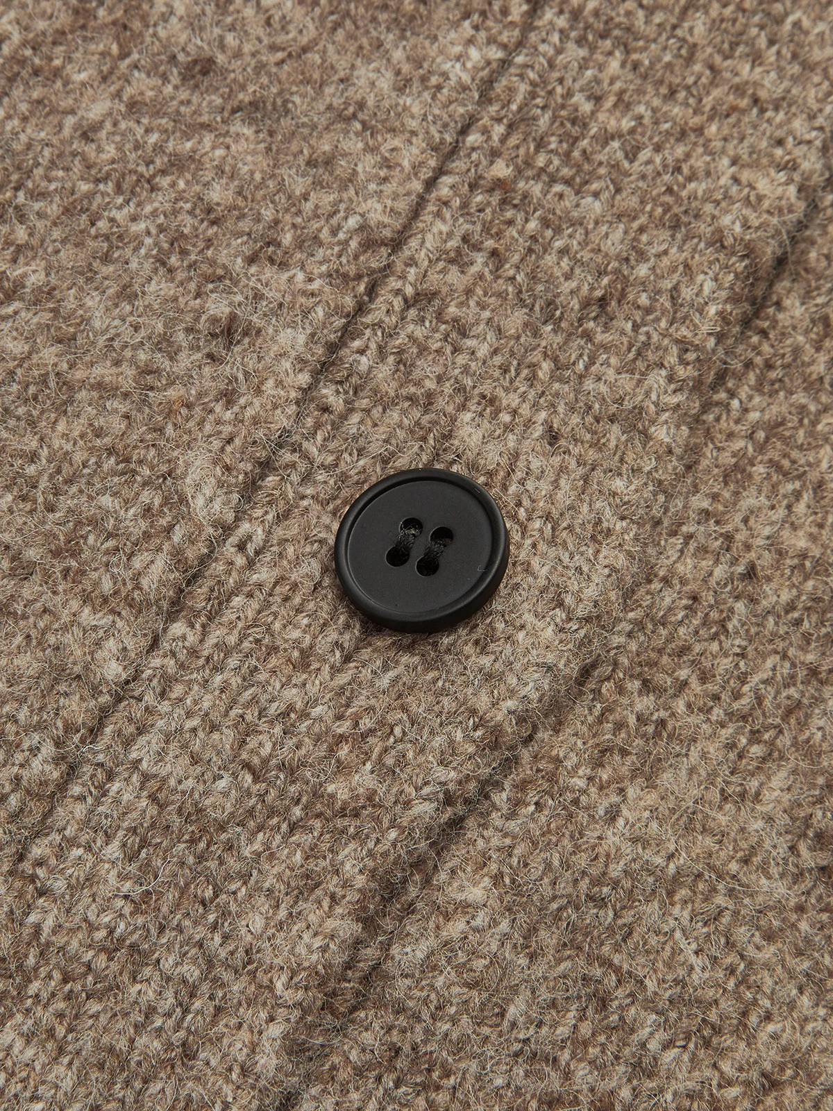 Wool Blend V-Neck Cardigan - Image 2