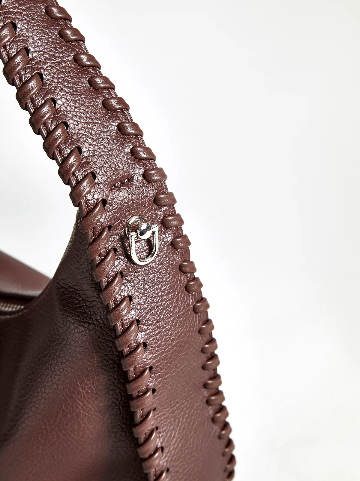 Woven Zipper Tote Bag - Image 4