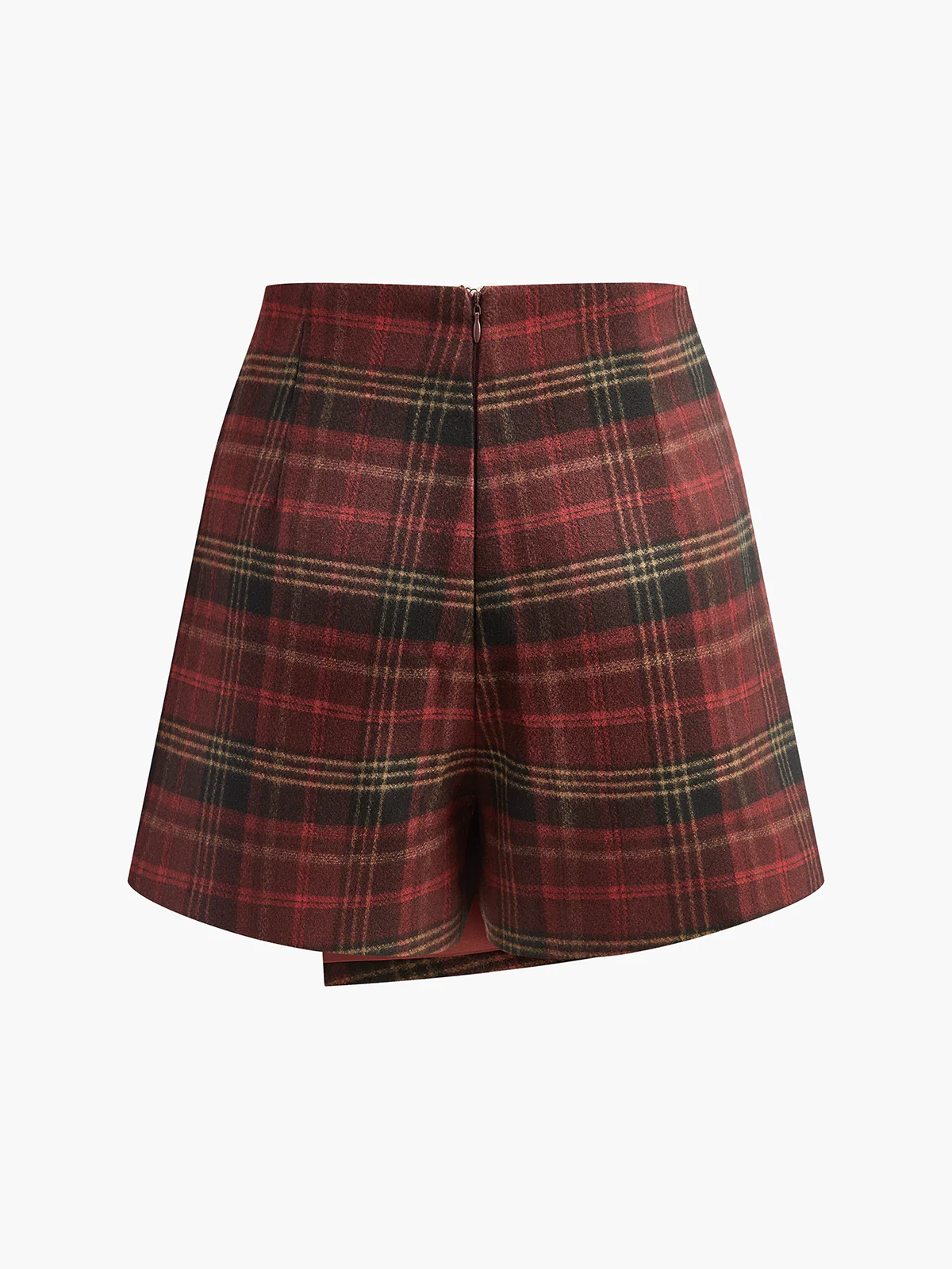 Wrap Checkerboard Mini Skort - Image 8