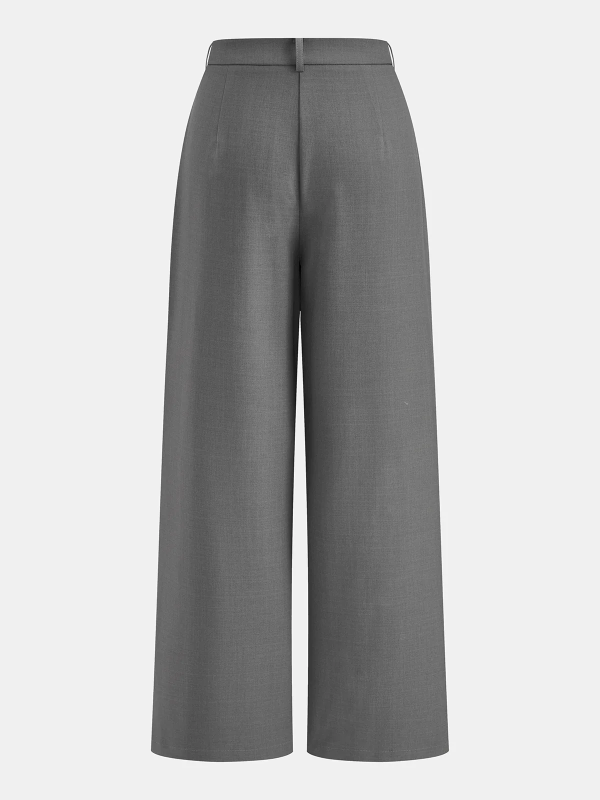 Wrap Front Fitted Top & Pleated Pants Set - Image 5