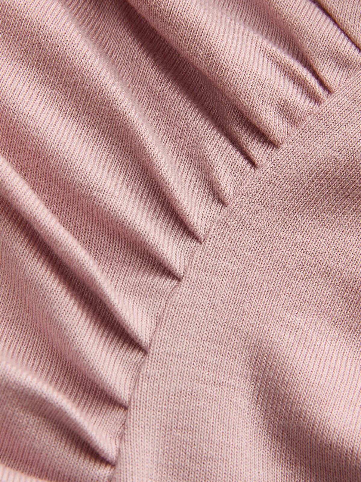Wrap-Front Ruched Short Sleeve Top - Image 5