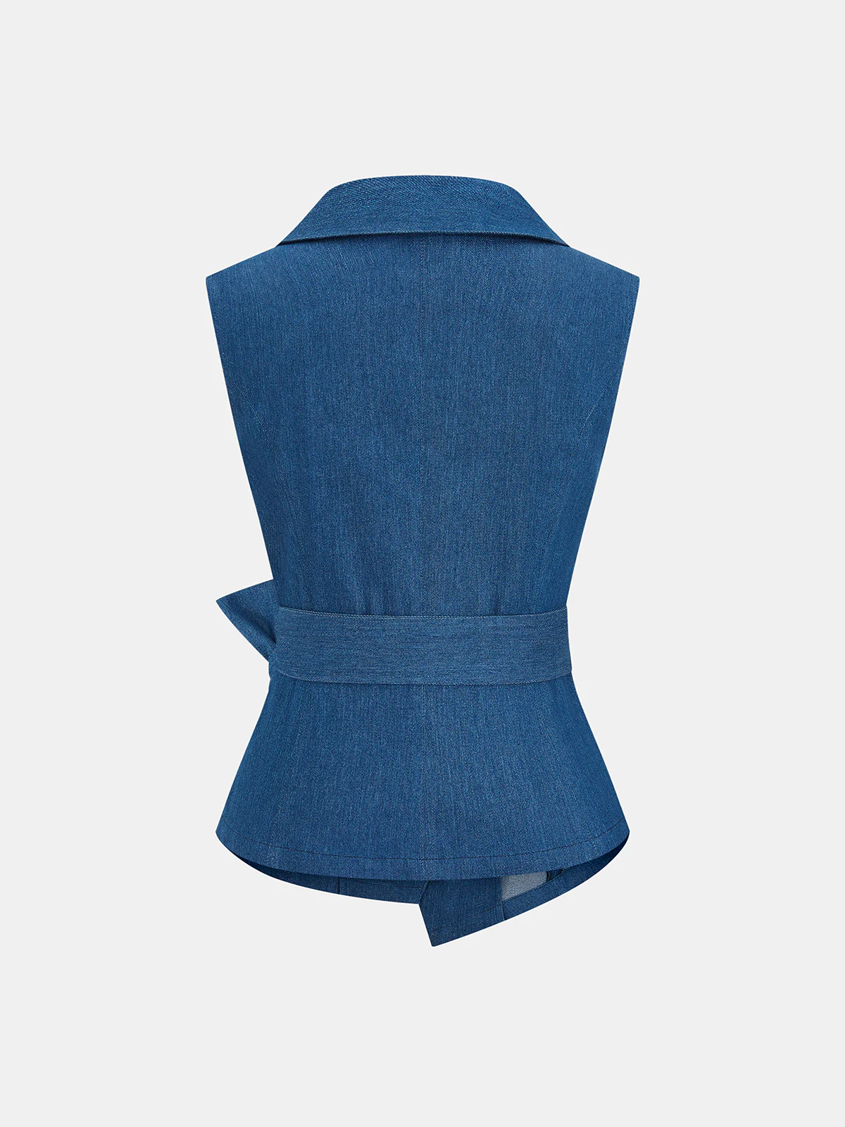 Wrap Tie-Waist Vest - Image 2