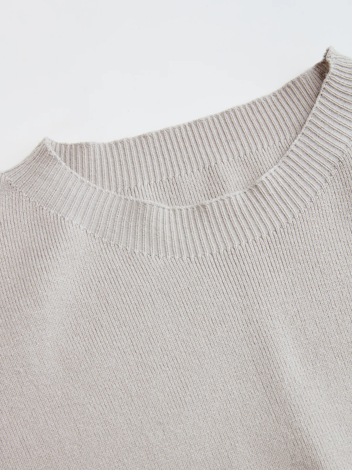Zipper Cropped Sweater & Midi Skirt Set - Image 8